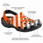 custom sam houston bearkats star spangled graphic clog best selling