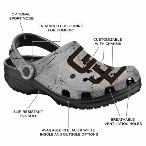 custom san diego padres cracked texture crocs new arrival
