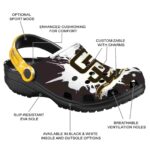 Custom San Diego Padres Splatter Pattern Crocs Best selling