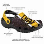 Custom San Diego Padres Vertical Stripes Crocs Best selling