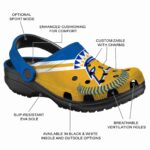 custom san jose state spartans baseball motif clog best selling