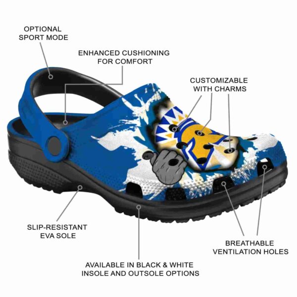 custom san jose state spartans gripping hand clog new arrival