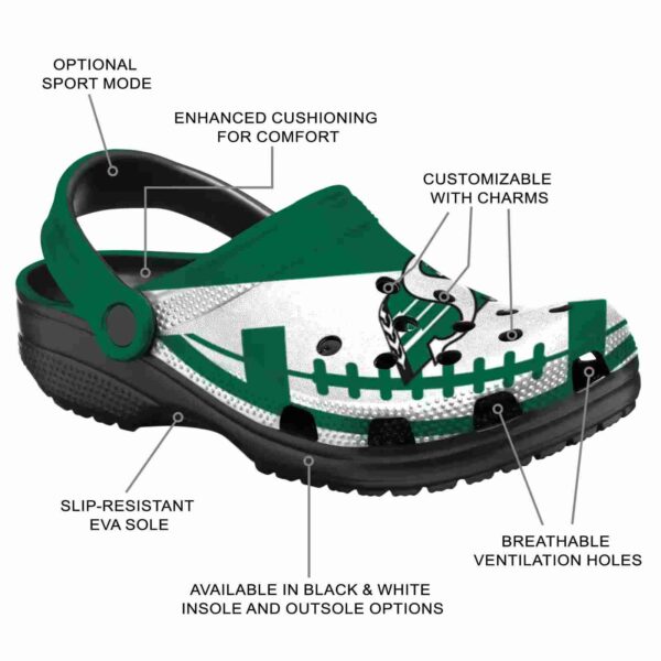 custom saskatchewan roughriders football motif clog new arrival