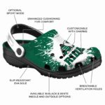 custom saskatchewan roughriders splash art clog best selling