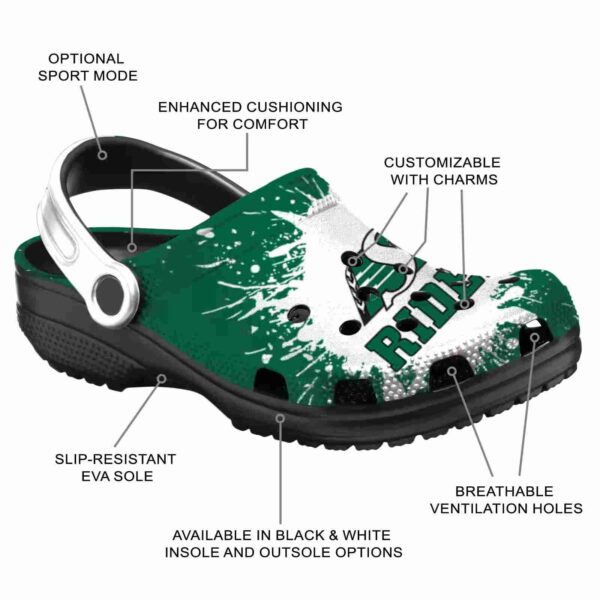 custom saskatchewan roughriders splash art clog new arrival