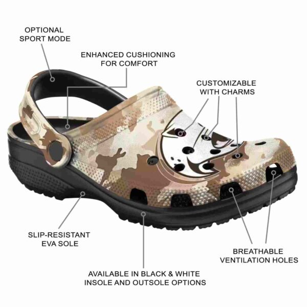 custom south alabama jaguars desert camo clog new arrival