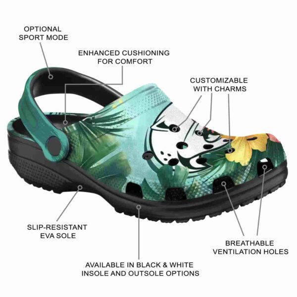 custom south alabama jaguars tropical vibes clog new arrival