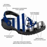 custom tampa bay lightning star spangled graphic clog best selling