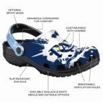 Custom Tampa Bay Rays Splatter Pattern Crocs Best selling