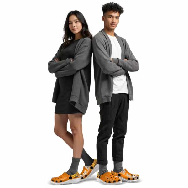 custom tennessee volunteers contrasting stripes crocs top rated