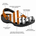 Custom Texas Longhorns Star Spangled Graphic Crocs Best selling