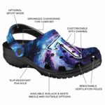 custom troy trojans galaxy swirl clog best selling