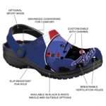 custom tulsa golden hurricane baseball helmet clog best selling