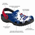 custom tulsa golden hurricane splash art clog best selling