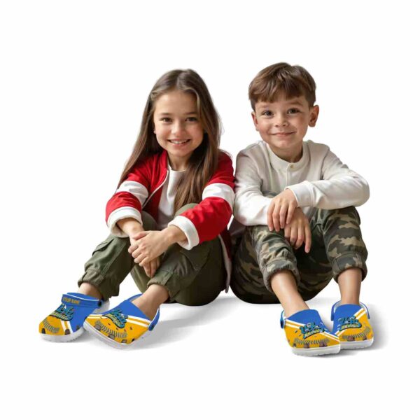 custom ucla bruins baseball motif crocs fashion forward