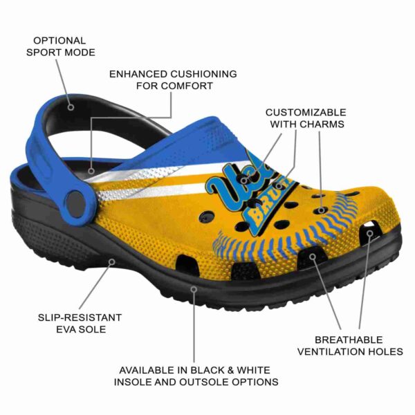 custom ucla bruins baseball motif crocs new arrival