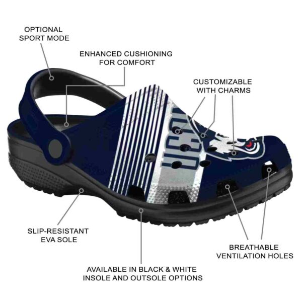 custom uconn huskies vibrant dual tone clog new arrival