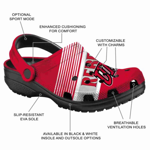 custom unlv rebels vibrant dual tone clog new arrival
