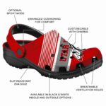 Custom Utah Utes Vibrant Dual Tone Crocs Best selling