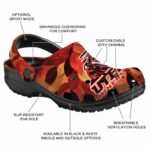 custom utep miners autumn leaves clog best selling