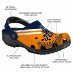 custom utep miners baseball motif clog best selling