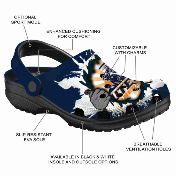 custom utep miners gripping hand clog new arrival