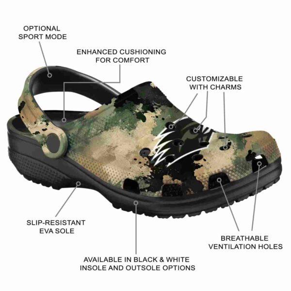 custom utsa roadrunners camouflage craze clog new arrival
