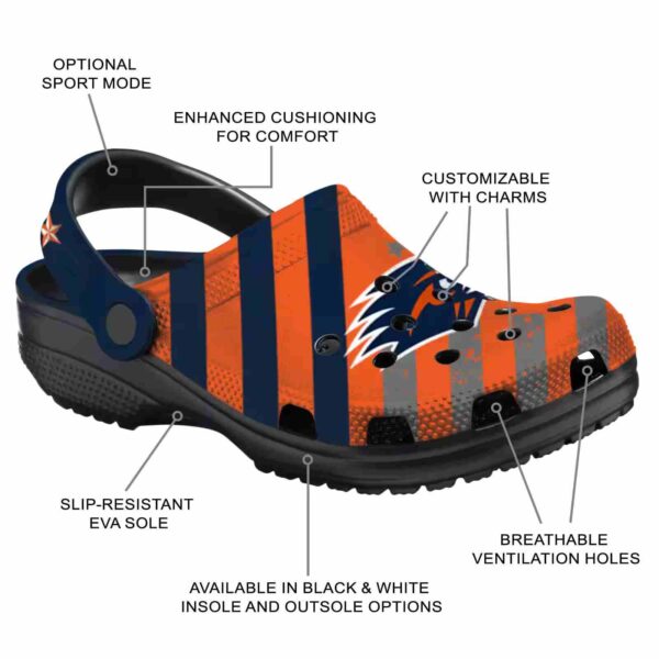 custom utsa roadrunners star spangled graphic clog new arrival