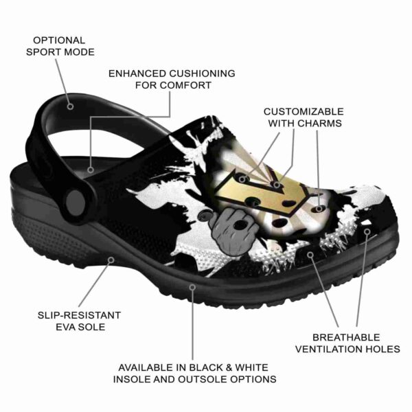 custom vanderbilt commodores gripping hand clog new arrival