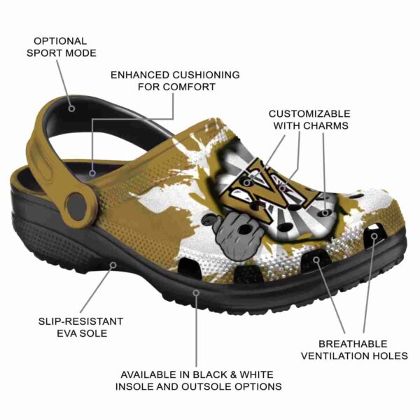custom wake forest demon deacons gripping hand clog new arrival