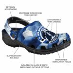 custom washington wizards ocean waves clog best selling