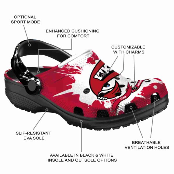 custom western kentucky hilltoppers splatter pattern clog new arrival
