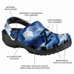 customized akron zips ocean waves clog best selling
