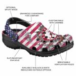 Customized Alabama Crimson Tide Freedom Splinter Crocs Best selling