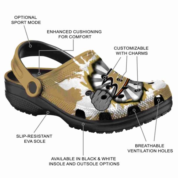 customized anaheim ducks gripping hand clog new arrival