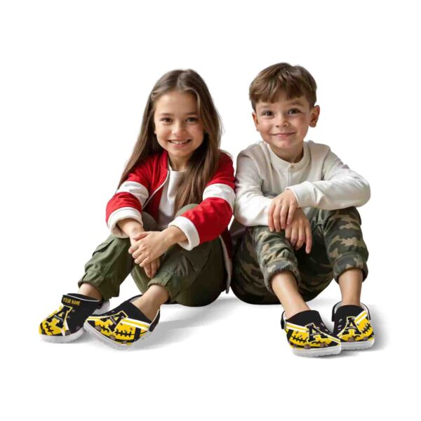 customized appalachian state mountaineers football motif clog fashion forward