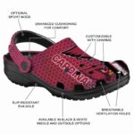 Customized Arizona Cardinals Contrasting Stripes Crocs Best selling