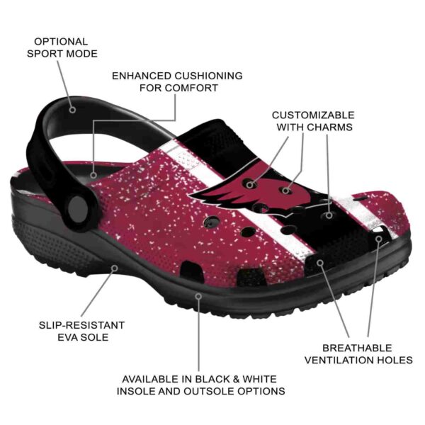 customized arizona cardinals vertical stripes crocs new arrival
