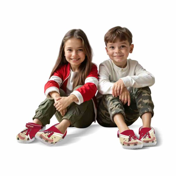 customized arizona diamondbacks baseball motif crocs fashion forward