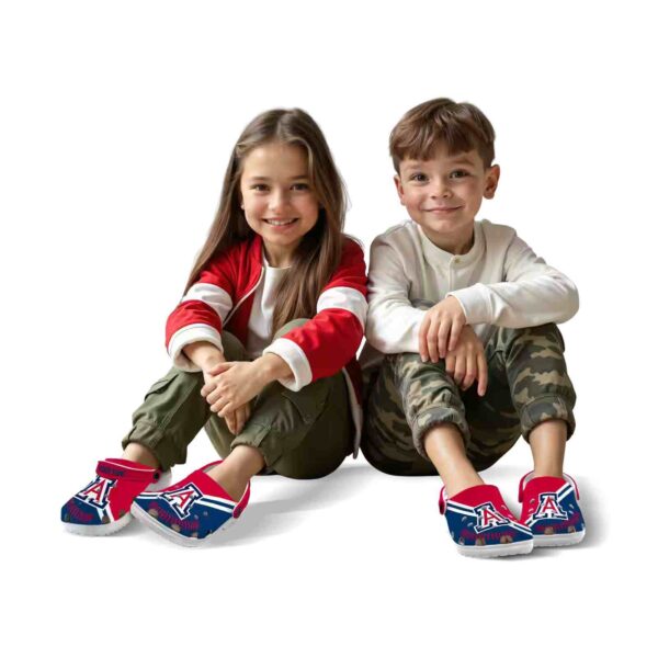 customized arizona wildcats baseball motif crocs fashion forward