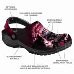 Customized Arizona Wildcats Gothic Skull Crocs Best selling