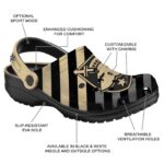 customized army black knights star spangled graphic clog best selling