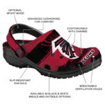 Customized Atlanta Falcons Paint Splatter Graphics Crocs Best selling