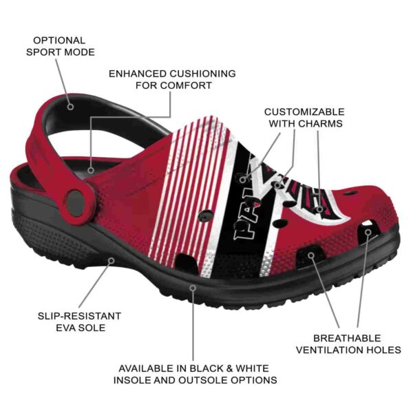 customized atlanta falcons vibrant dual tone crocs new arrival