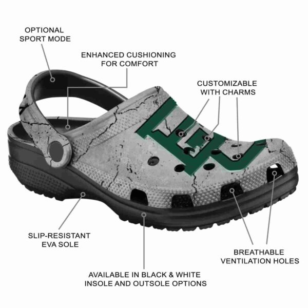 customized baylor bears cracked texture clog new arrival