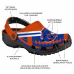 customized boise state broncos football motif clog best selling