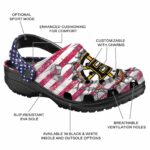 customized boston bruins freedom splinter clog best selling