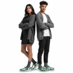 customized boston celtics zigzag paint burst crocs fashion forward