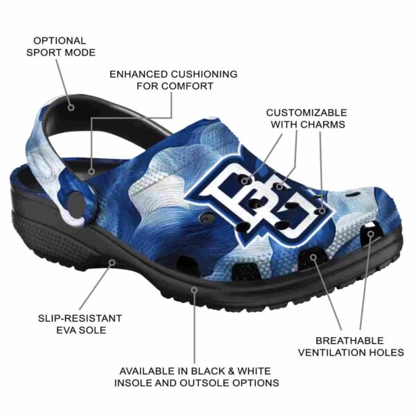 customized bowling green falcons ocean waves clog new arrival