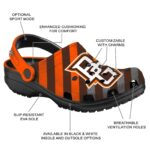 customized bowling green falcons star spangled graphic clog best selling